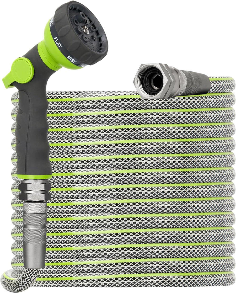 BlueBala Heavy Duty Garden Hose 1/2-Inch ID Kink Resistant PVC