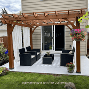 Backyard Discovery 3.7 m x 3 m Cedar Pergola