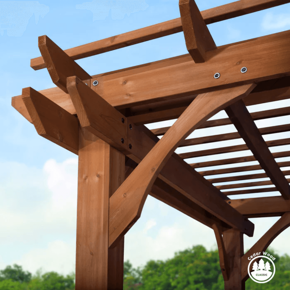 Backyard Discovery 3.7 m x 3 m Cedar Pergola