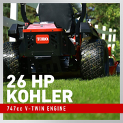 Toro Titan Max Zero Turn Mower 152.4cm Deck 26HP