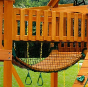 Gorilla Playsets Mountaineer Treehouse Wooden Swing Set Playset
