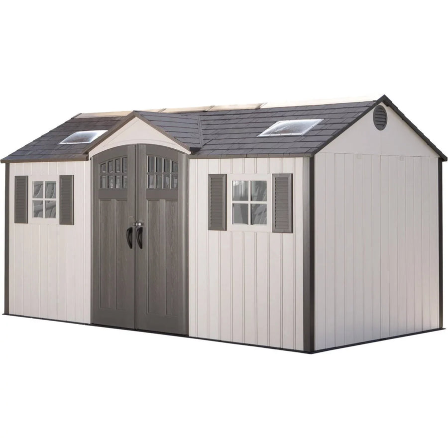 Lifetime 4.6 m x 2.4 m Side Entry Outdoor Storage Shed
