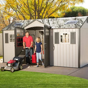 Lifetime 4.6 m x 2.4 m Side Entry Outdoor Storage Shed
