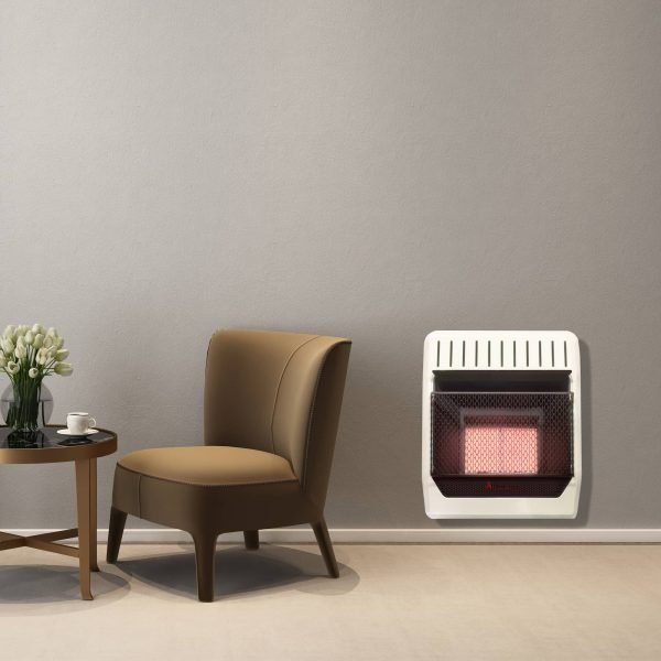HearthSense IR16T-BB-R Dual Fuel Ventless Infrared Heater 20,000 BTU