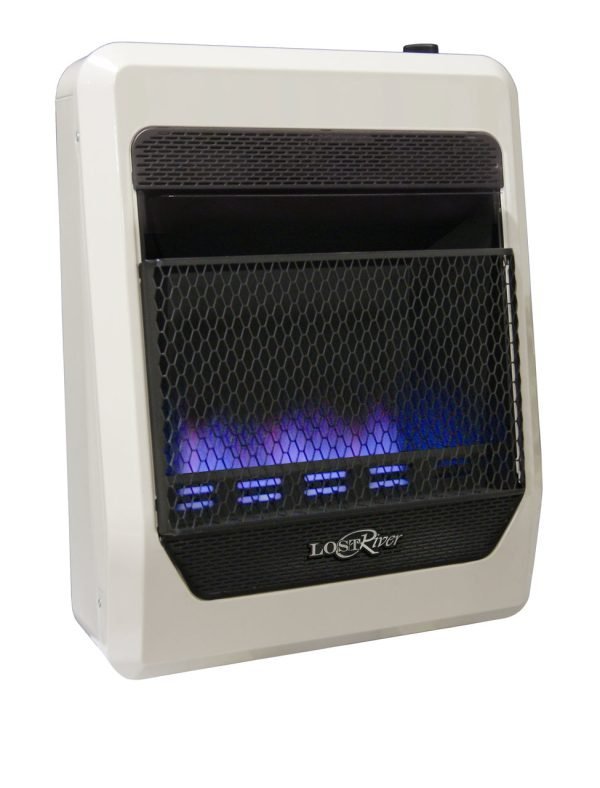 Lost River PCIT20BF Dual Fuel Ventless Blue Flame Space Heater 20,000 BTU