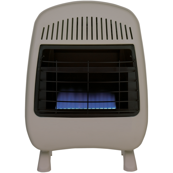 ProCom MD200TBF-R Dual Fuel Ventless Blue Flame Heater 20,000 BTU