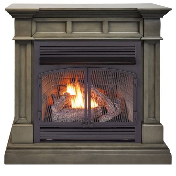 Duluth Forge DFS-400T-2GR Dual Fuel Ventless Fireplace 32,000 BTU