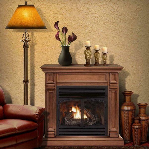 Duluth Forge DFS-400T-2TA Dual Fuel Ventless Fireplace 32,000 BTU