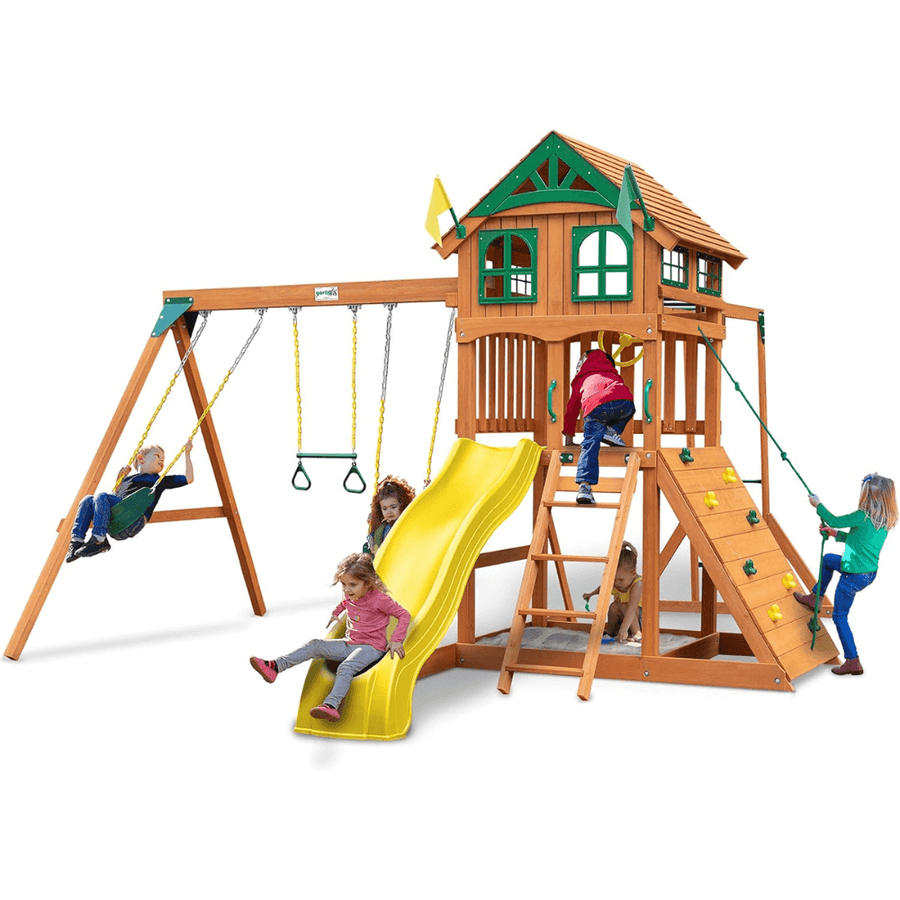Outing III Wooden Swing Set Playset