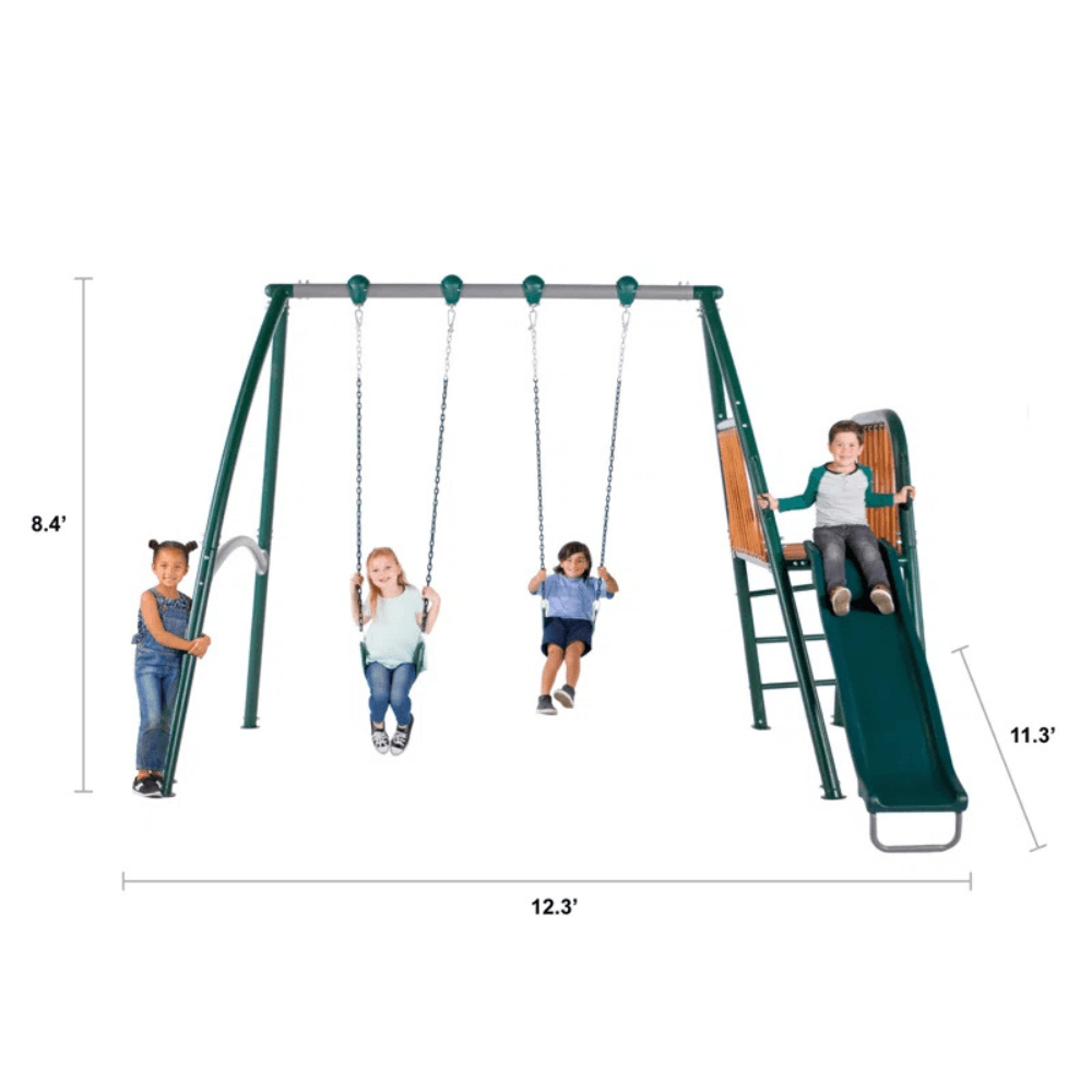 Sportspower Alta Oaks Heavy Duty Swing Set Playset