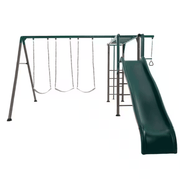 Lifetime Powder-Coated Steel Swing Set Playset