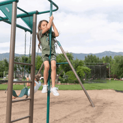 Lifetime Powder-Coated Steel Swing Set Playset