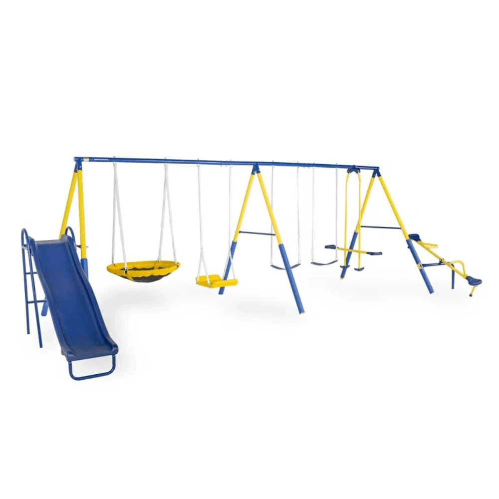 Sportspower Super 10 Metal Swing Set Playset