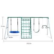 Adventure Steel Swing Set Playset