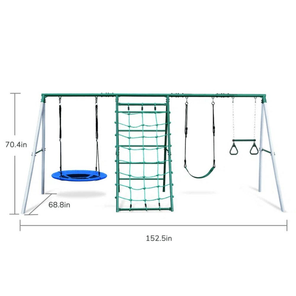 Adventure Steel Swing Set Playset