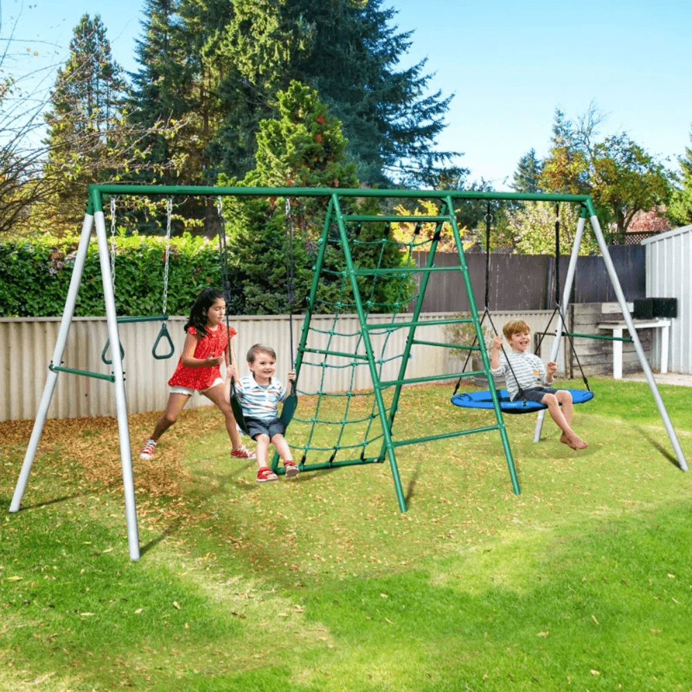 Adventure Steel Swing Set Playset