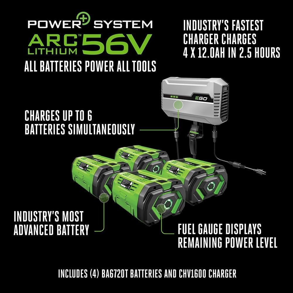 EGO POWER+ Z6 Zero Turn Mower 106.7cm Deck 22HP ZT4205S