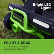 Greenworks 60V 30" CrossoverT Riding Lawn Tractor 76.2cm