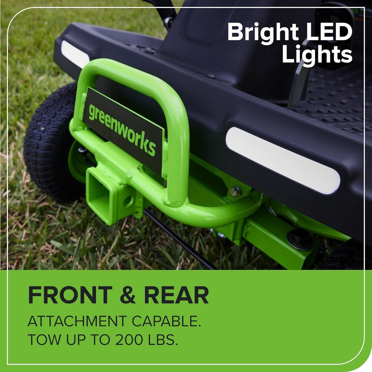 Greenworks 60V 30" CrossoverT Riding Lawn Tractor 76.2cm