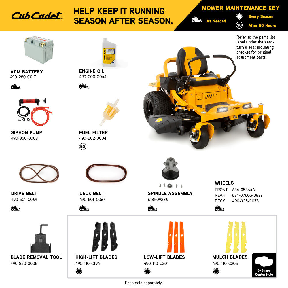 Cub Cadet Ultima ZT1 Zero Turn Mower 137.2cm Deck 24HP